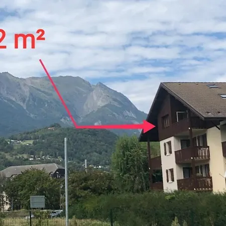 Charmant Duplex T3 Avec Balcon - Halle Olympique Albertville Exterior photo